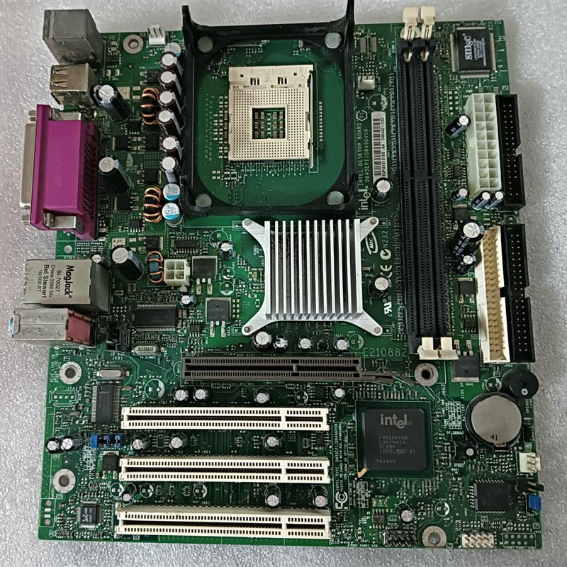 D845EPI/D845GVSR 主板 不集成显卡 配CPU 内存 风扇