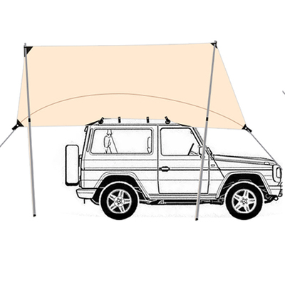 车边车载天幕吸盘真空吸盘帐篷遮阳露营户外侧防雨帐帐防晒户外侧