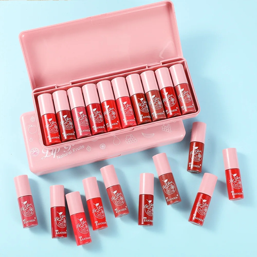 Mini Liquid Lip Gloss Non-stick Velvet Matte Lipstick Makeup
