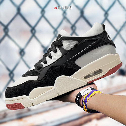 AIR JORDAN 4 RM AJ4男子低帮复古篮球鞋 FQ7939-002