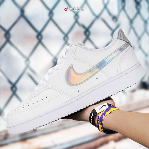 Nike/耐克 NIKE COURT VISION LOW 女款 镭射女子板鞋CW5596-100