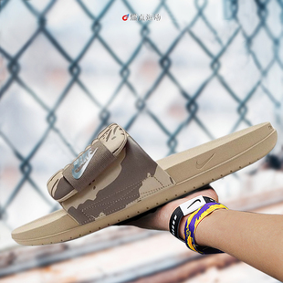 200 HF1438 NIKE耐克OFFCOURT ADJUST男女魔术贴可调节沙滩凉拖鞋