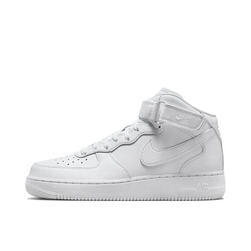 Nike/耐克 AIR FORCE 1 07 MID FRESH AF1 男款 纯白DZ2525-100