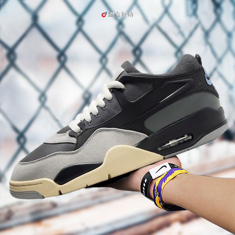 AIR JORDAN 4 RM AJ4男子低帮复古篮球鞋 FQ7939-002