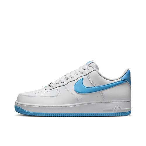 Nike/耐克 AIR FORCE 1 07 白蓝男子板鞋FQ4296-100无