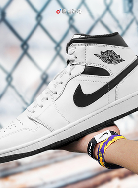 AIR JORDAN 1 MID AJ1中帮男女复古篮球鞋 CT0979-101 555112-401