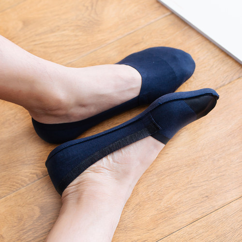 莫代尔全硅胶防滑浅口隐形袜子