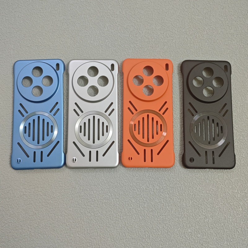 镂空散热磁吸无边框硬壳iQOONeo9手机壳iQOONEO10Pro金属漆iQOO13超薄ins风iqoo11/12Pro简约y300y200