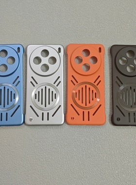 镂空散热磁吸无边框硬壳vivox200promini手机壳x100sx90Pro+/x50x80x70金属漆s30Prominis20简约S19S18S17