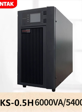 山特UPS不间断电源6000VA 5400W服务器稳压C6KS在线式延时30分钟