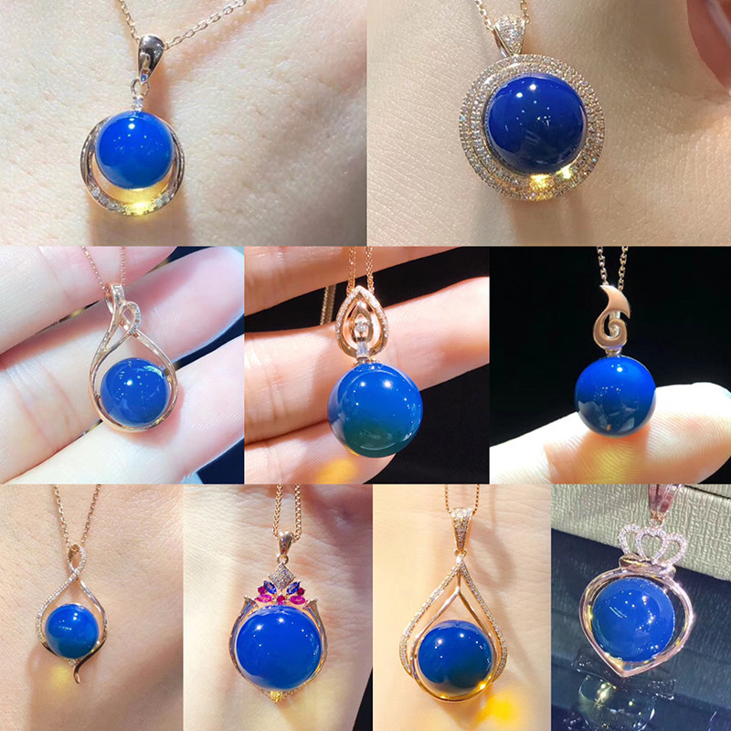 多米尼加料天然蜜蜡蓝珀原矿原石手串珠子戒指吊坠手链耳坠耳钉女