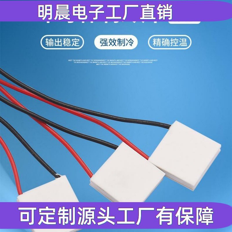 半导体制冷片5v小功率1A高胆TES1-04901 20*20MM美容仪器冰片晶体