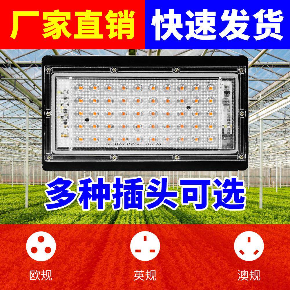 照明简易投光灯LED户外防水投射灯100w高亮节能工程探照灯