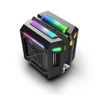 Tt途腾T400 电脑塔式CPU散热器 ARGB四铜管PWM温控 静音风扇散热