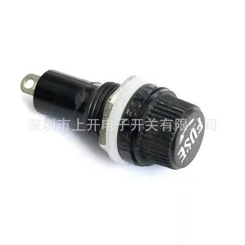厂家直供BLX -1印字FUSE保险丝座 5乘20  螺母 胶木快速熔断器