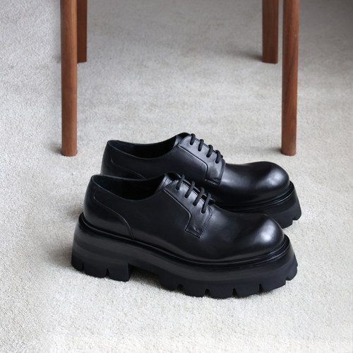 VIPlander增高厚发泡底德比鞋