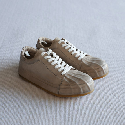 viplander贝壳头板鞋男透气休闲马皮皮鞋复古潮流男鞋春季2326-3