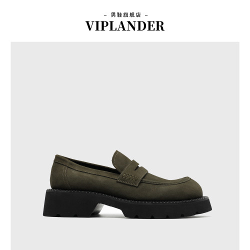 VIPlander英伦男士乐福鞋透气
