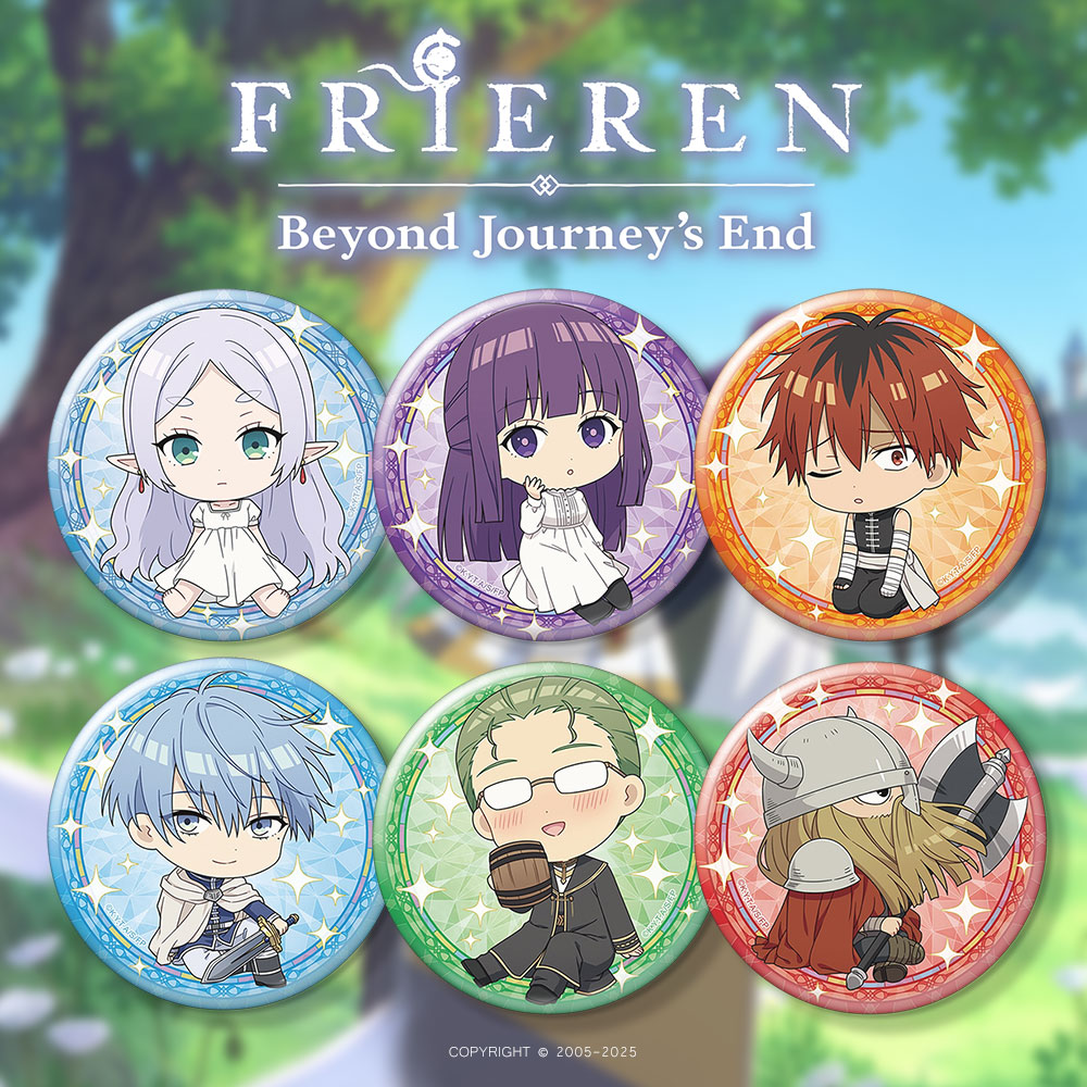 Q版芙莉莲吧唧冰箱贴图案清晰