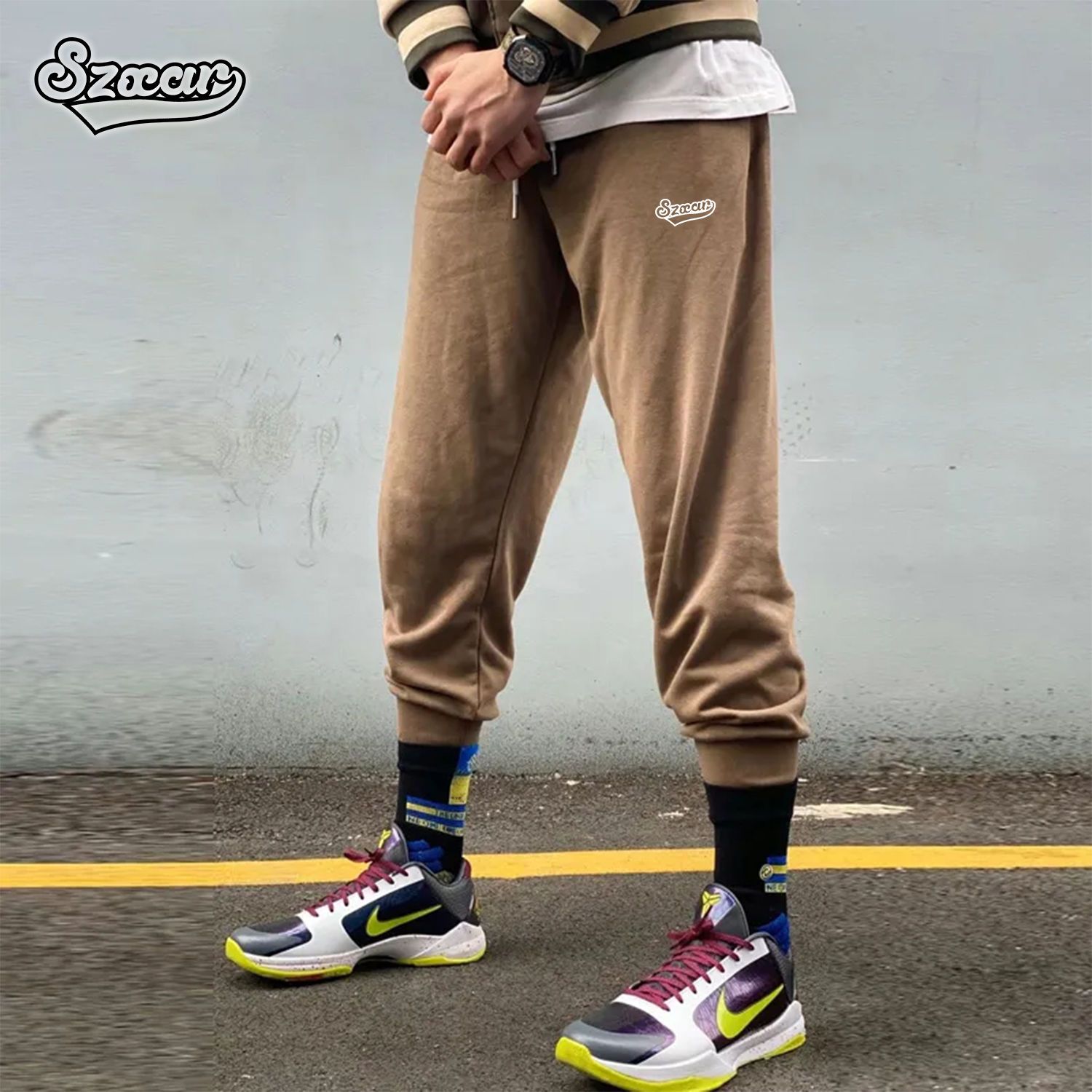 Szxar美式训练长裤夏季潮流运动新款跑步休闲卫裤宽松篮球束脚裤
