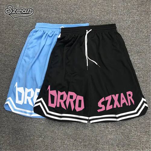 SZXAR大学生短裤篮球裤投篮夏薄款网眼宽松四分裤速干运动裤子男