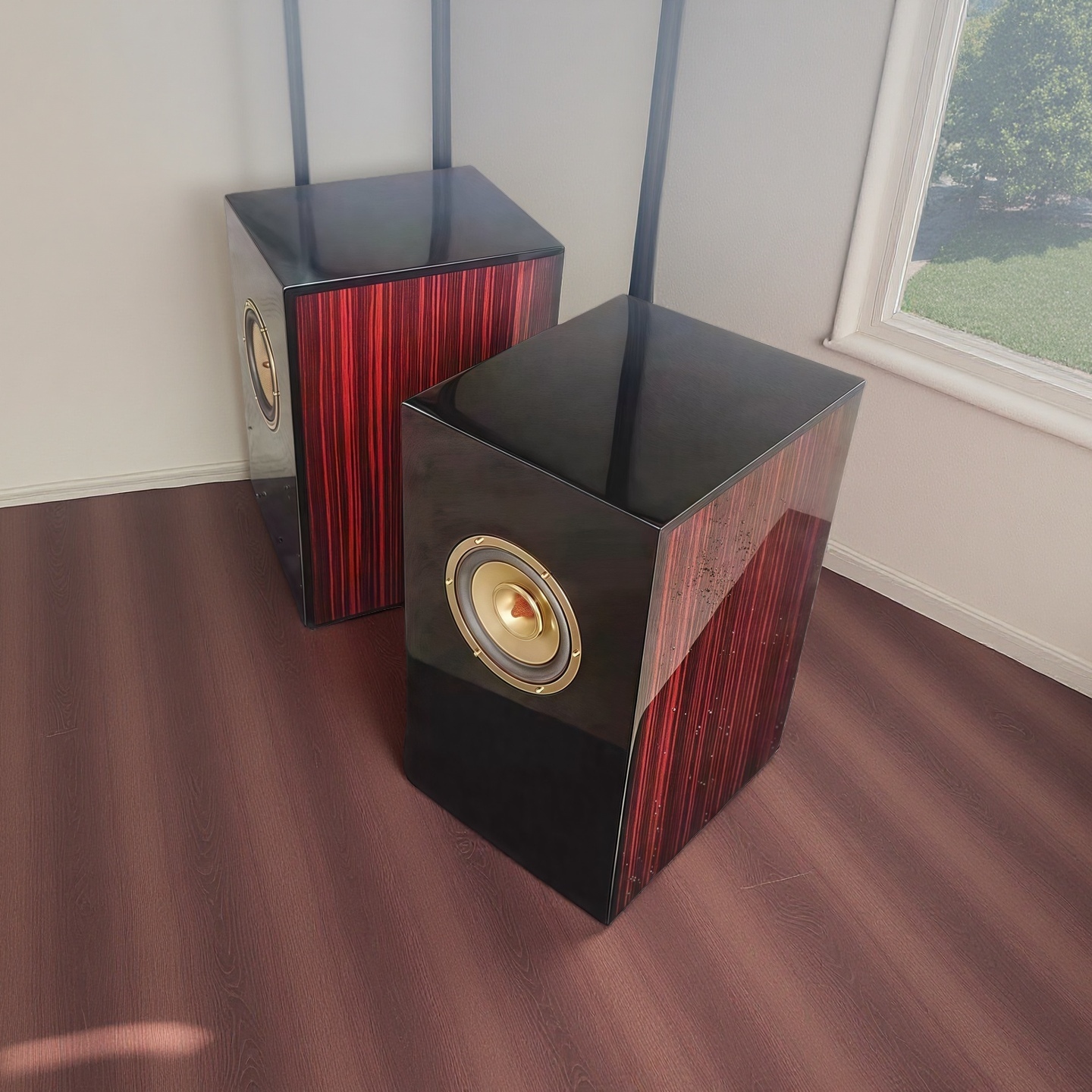 正品高品质6.5寸全频hifi书架Hifi音箱Crystal-6丽颂lii song包邮