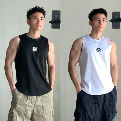 健身无袖透气背心男速干运动篮球