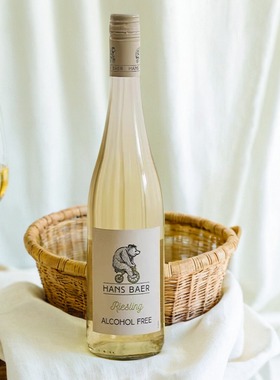 HANS BAER/瀚斯小熊雷司令无醇葡萄汁德国进口莱茵黑森雷司令无醇