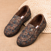 秋冬女款 棉鞋 老太太软底防滑二棉鞋 老北京布鞋 老年奶奶加绒保暖鞋