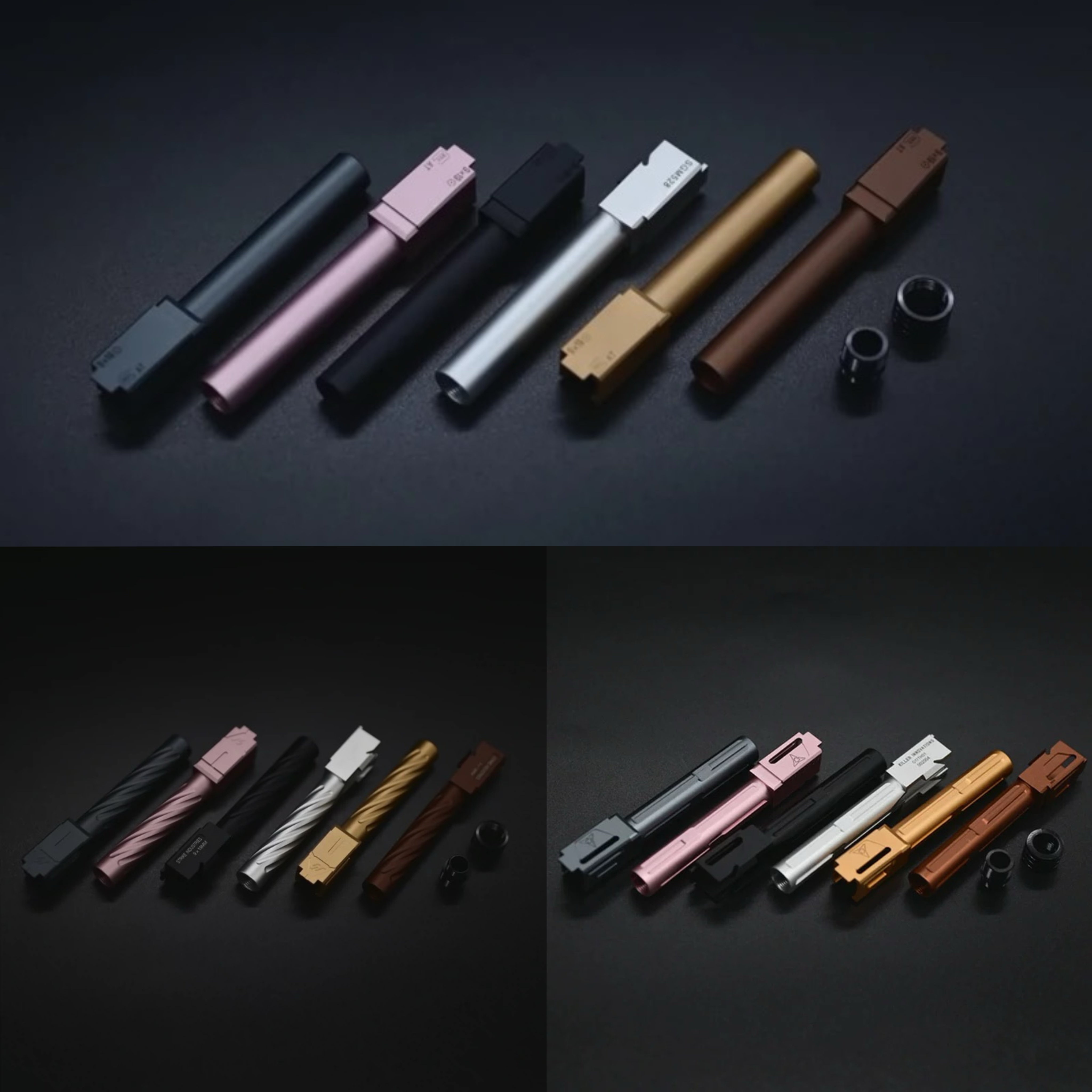 【核心X79-菌版/螺旋/KI 外管】菌版/螺旋/KI管（配逆牙转接+帽