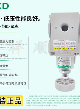 日本CKD原装 精密减压阀 RP1000/RPE1000-8-02/04/07-G49PB3 配表