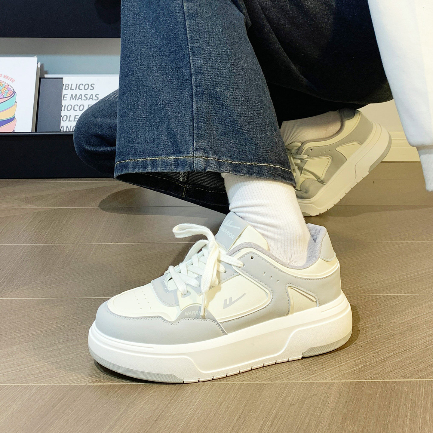 回力男鞋厚底增高2026新款小白鞋原创百搭休闲运动复古板鞋男爆款,女鞋,休闲板鞋,淘宝优惠券,粉丝福利购,淘宝优惠卷