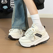 运动鞋 女冬季 加绒原创百搭轻便透气小白鞋 人本软底情侣款 男女同款