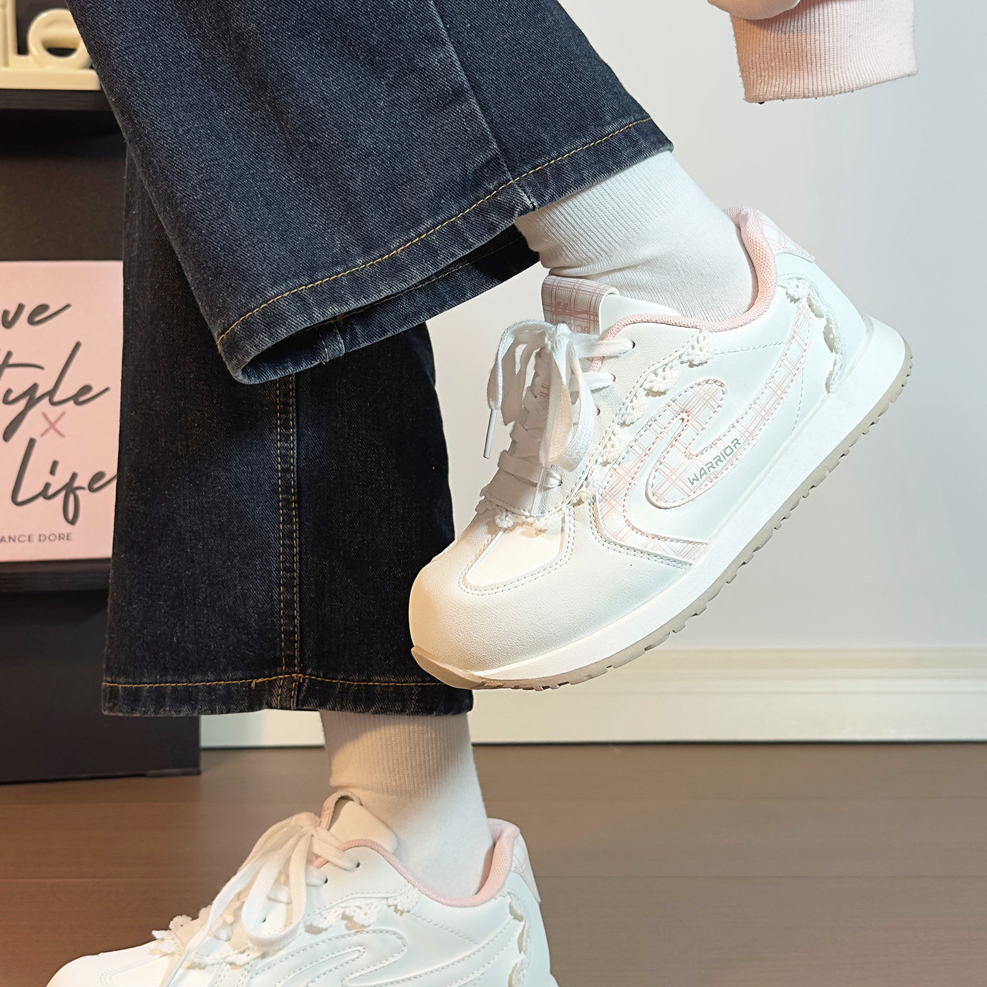 回力女鞋子2026新款粉色德训鞋女小众原创百搭运动软底爆款小白鞋,女鞋,德训鞋,淘宝优惠券,粉丝福利购,淘宝优惠卷