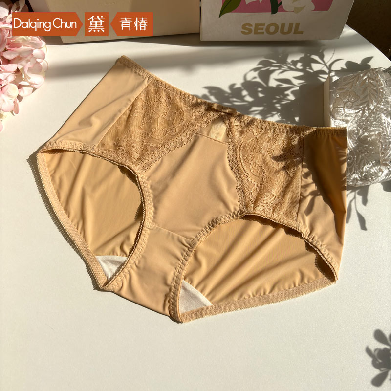 清新吸湿排汗蕾丝舒爽不夹臀内裤