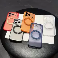 Suitable for Apple iPhone 17 Pro Max Phone Case, Ai Leather Texture, Rotating Sound 360 Stand, Matte Skin-Feel Case, I16Pro Max Protective Cover