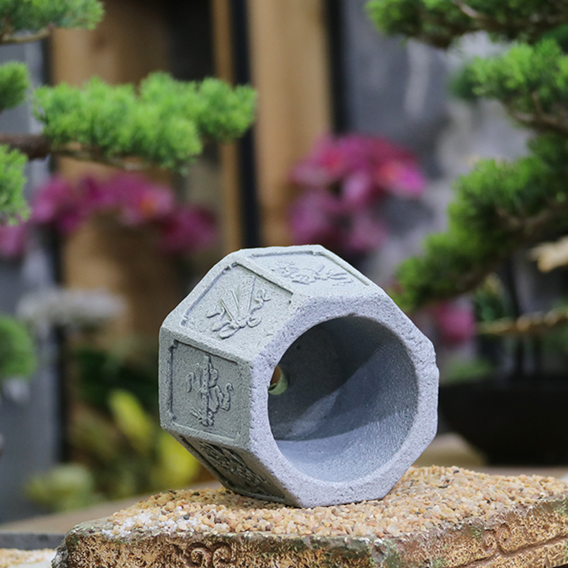 水陆缸造景水井小摆件