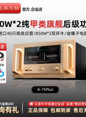 A75plus后级功放机hifi发烧级高端全平衡纯甲类放大器媲美金嗓子