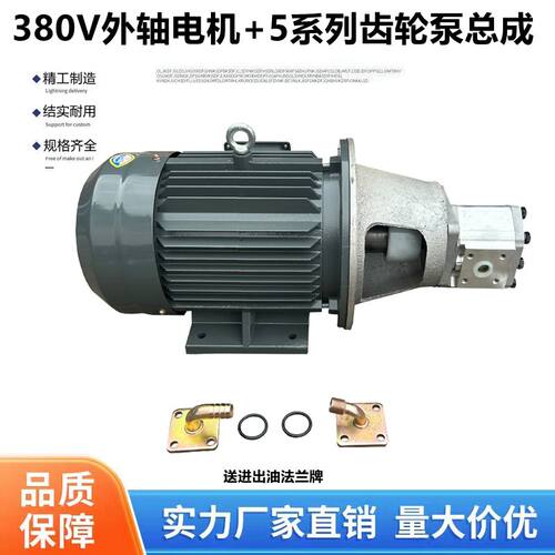 5系列齿轮泵组液压泵电机泵站