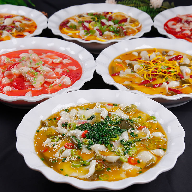 仿真老坛酸菜鱼食品模型假菜样品