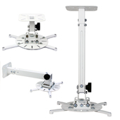 可调投影机吸顶吊架投影仪壁架吊架吊架万能投影仪投影仪万能吊架