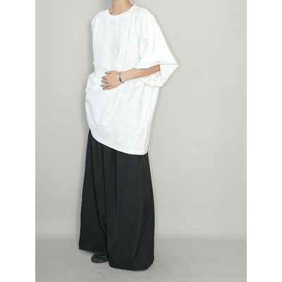 AIRROO廓形重磅落肩慵懒T恤