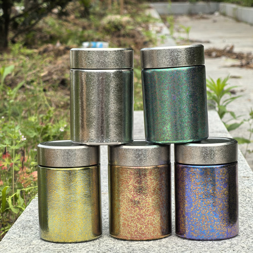 纯钛茶叶罐咖啡调料密封存储罐