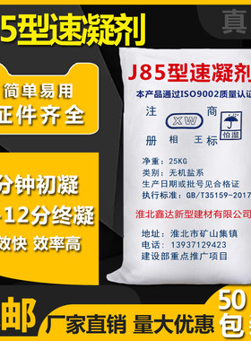 早强J85速凝剂凝结剂粉状早强