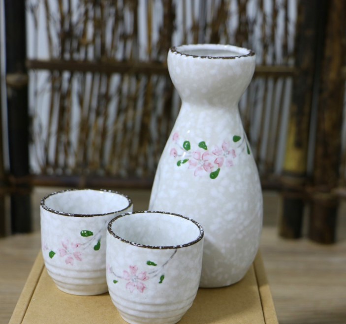 清酒壶礼品套装陶瓷酒杯