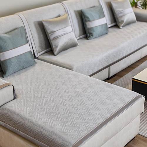 轻奢冰丝沙发垫夏季高端