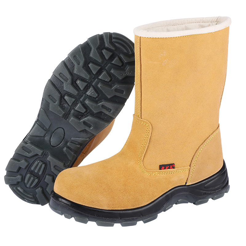 老矿长油田耐酸碱防护靴劳保鞋