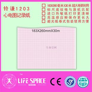 ECG 260 1203 183 200P 心电图记录纸 铃谦