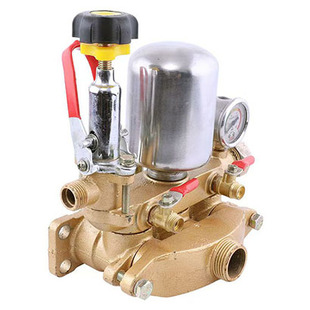 前部总成缸体排水进水 泵头配件总 60型农用三缸柱塞泵打药泵