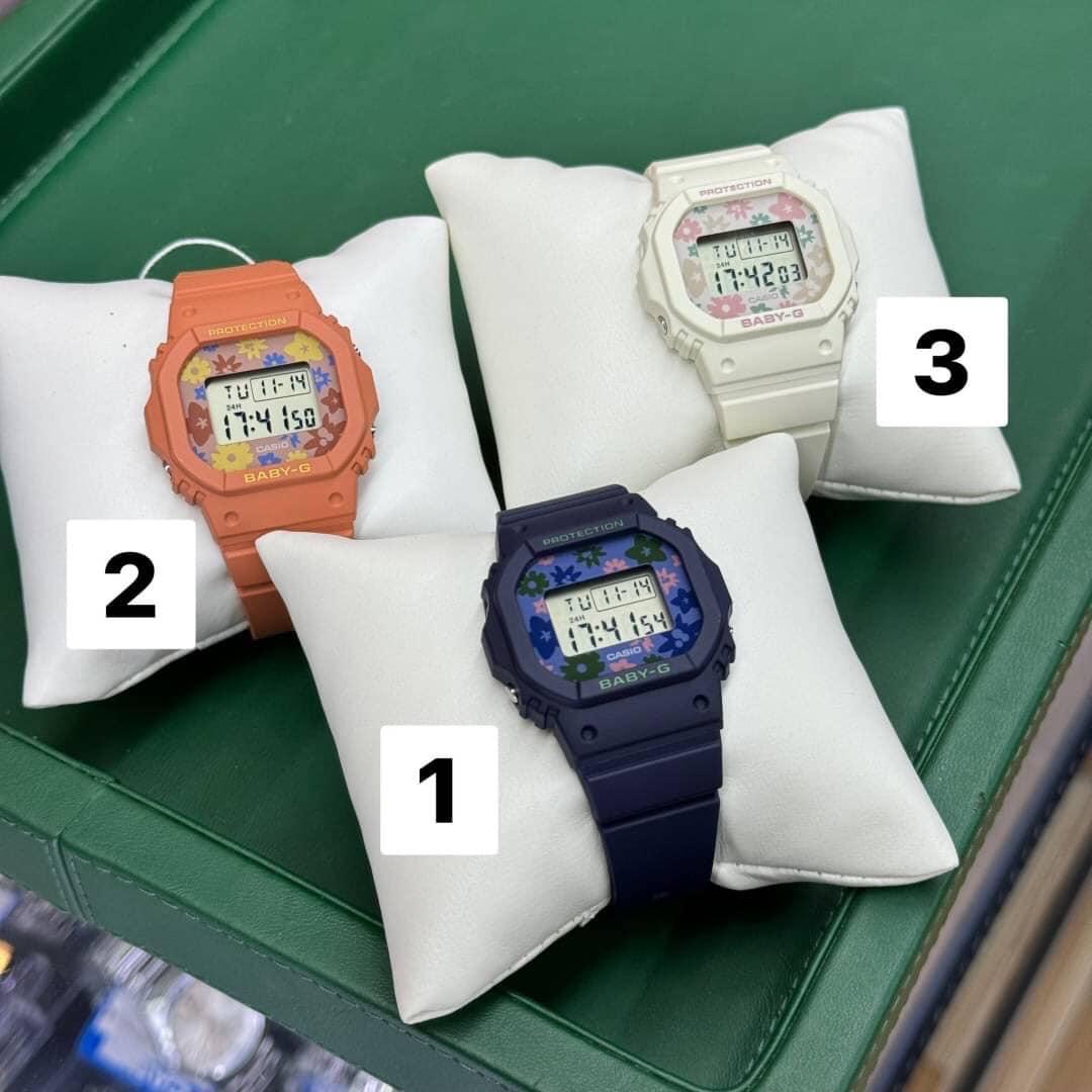 BABY-G碎花小方块防水女表